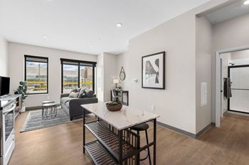 Light wood style flooring